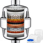 HydroFLOW Pearl PLUS + 15 Stage Shower Filter + Scalp Massagers