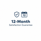 12 Month Satisfaction Guarantee