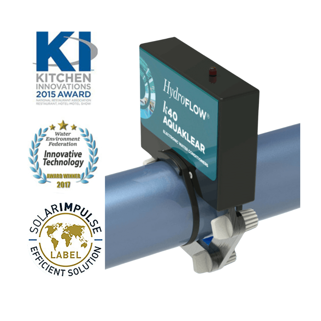 Salt Free Water Softener/Conditioner: HydroFLOW K40 for Pools & Spas