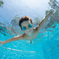Child swimming in a residential pool